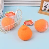 New large-sized ugly tangerine, pomelo, pinching fun, venting pranks, stress relief, realistic ugly monster flour, ugly tangerine, slow rebound, fruit-shaped pinching stress relief toy factory direct sales, student gifts and prizes Specification image